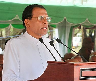 President Sirisena 2b
