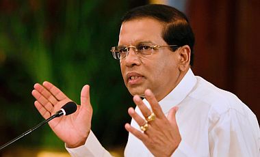 maithripala sirisena CHINA