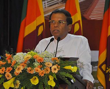 president sirisena 14Dec