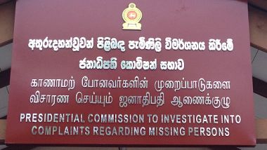 presidential commission for missing persons