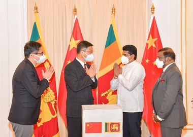 Media Release - Foreign Ministry of China donates COVID 19 related medical equipment to Sri Lanka
