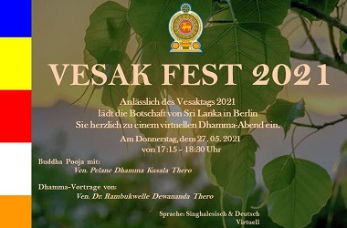 Einladung zum Vesak Fest 2021