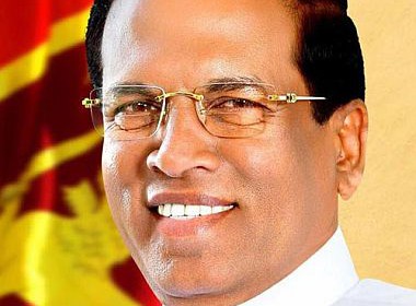 president maithripala sirisena 380